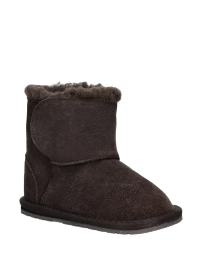 Emu Kids' Shearling-lined Touch-strap Boots In Multi