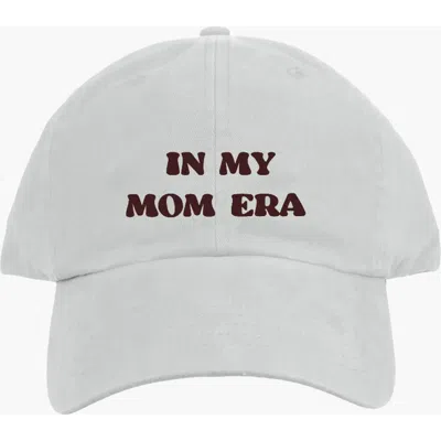 Emulait In My Mom Era Cap In White