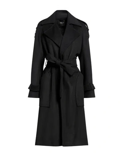 Emy-ò Female Woman Coat Black Size 12 Polyester