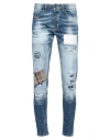 En Avance Man Jeans Blue Size 30 Cotton, Elastane In Blue