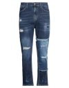 En Avance Man Jeans Blue Size 34 Cotton, Elastane In Blue