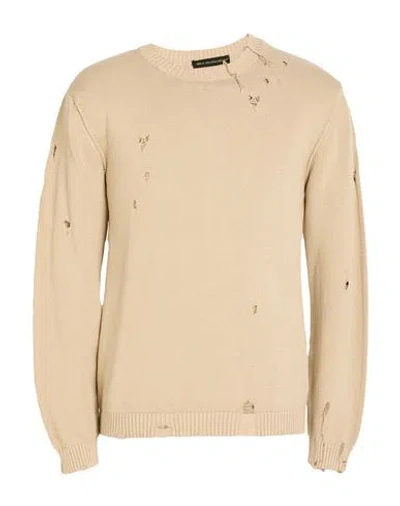 En Avance Man Sweater Beige Size L Cotton In Neutral