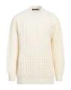 En Avance Man Sweater Ivory Size Xxl Acrylic, Mohair Wool, Wool