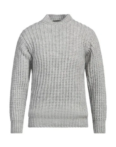 En Avance Man Sweater Light Grey Size Xl Acrylic, Mohair Wool, Wool