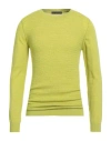 En Avance Man Sweater Lime Green Size L Acrylic, Alpaca Wool, Wool, Viscose