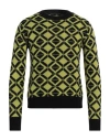 En Avance Man Sweater Lime Green Size Xl Acrylic, Alpaca Wool, Wool, Viscose