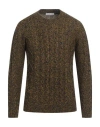 En Avance Man Sweater Midnight Blue Size M Acrylic, Wool, Alpaca Wool