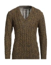 En Avance Man Sweater Midnight Blue Size Xl Acrylic, Wool, Alpaca Wool