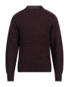 En Avance Man Sweater Plum Size M Acrylic, Mohair Wool, Wool
