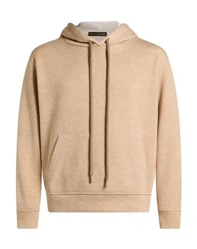 En Avance Man Sweater Sand Size Xl Polyester, Viscose In Neutral