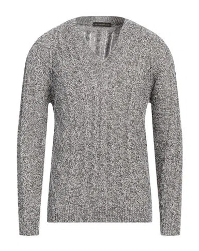 En Avance Man Sweater Taupe Size L Acrylic, Wool, Alpaca Wool
