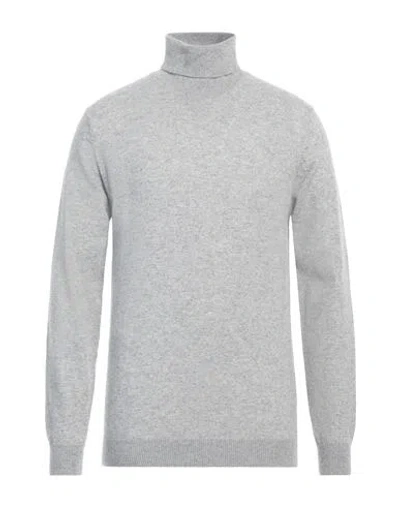 En Avance Man Turtleneck Grey Size Xl Wool, Nylon