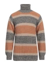 En Avance Man Turtleneck Orange Size Xl Acrylic, Wool, Alpaca Wool