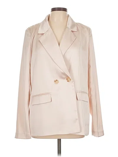 Pre-owned En Creme Blazer Jacket In White