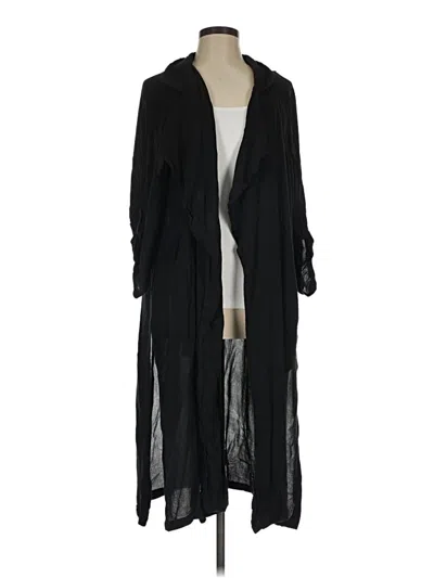 Pre-owned En Creme Cardigan Sweater In Black