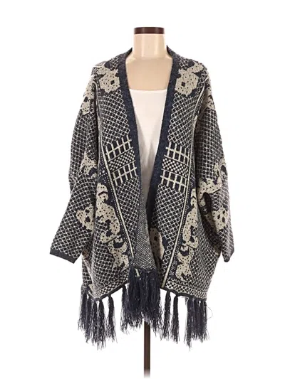 Pre-owned En Creme Cardigan Sweater In Gray