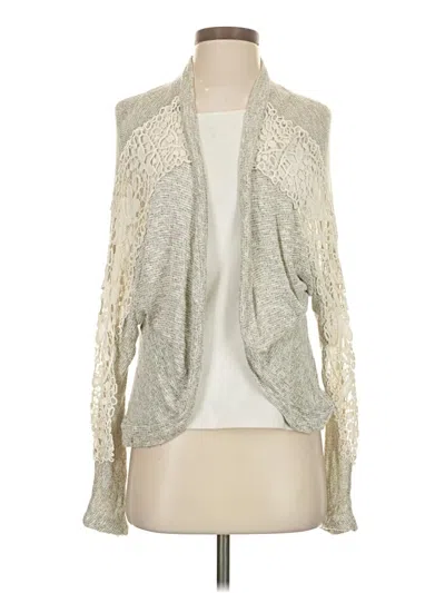 Pre-owned En Creme Cardigan Sweater In White