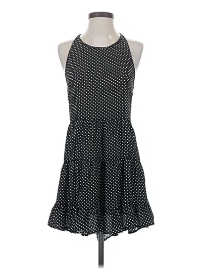 Pre-owned En Creme Casual Dress In Black