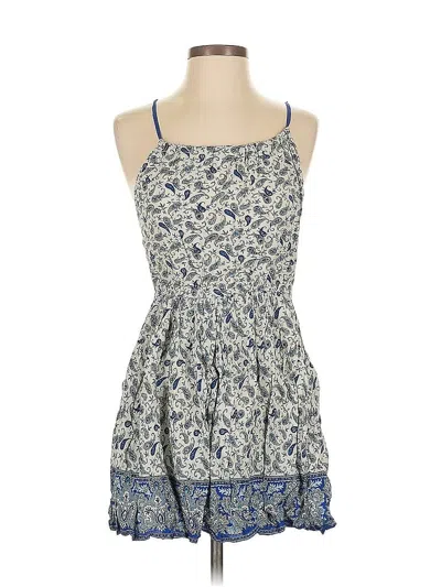 Pre-owned En Creme Casual Dress In Blue