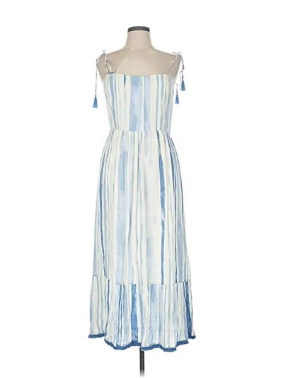 Pre-owned En Creme Casual Dress In Blue