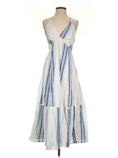 Pre-owned En Creme Casual Dress In Blue