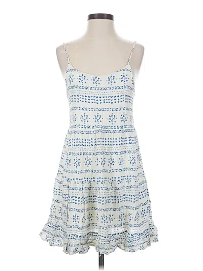 Pre-owned En Creme Casual Dress In Blue