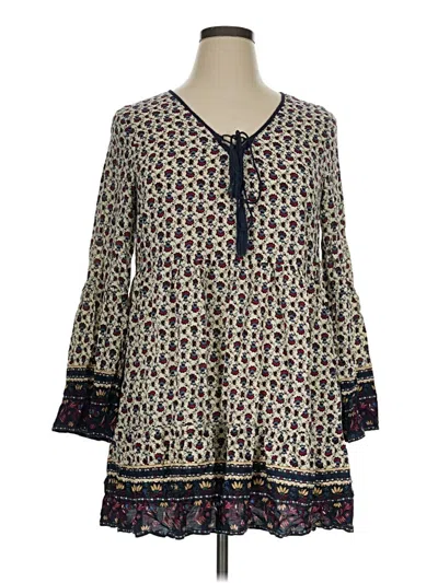 Pre-owned En Creme Casual Dress In Ivory
