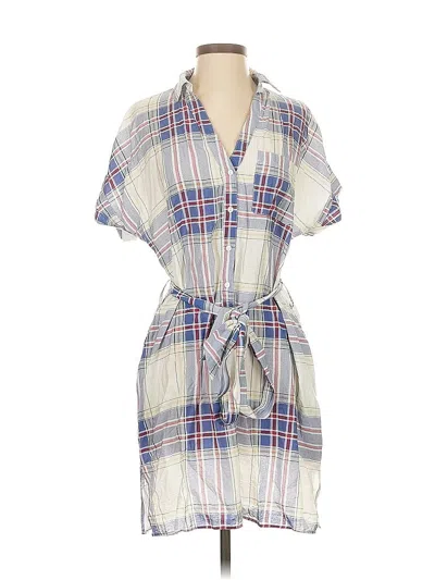 Pre-owned En Creme Casual Dress In White