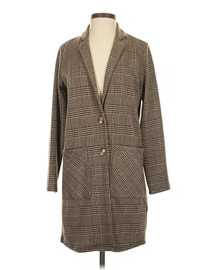 En Creme Coat In Brown