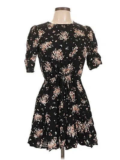 Pre-owned En Creme Cocktail Dress In Black