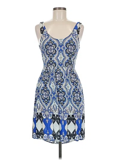 Pre-owned En Creme Cocktail Dress In Blue