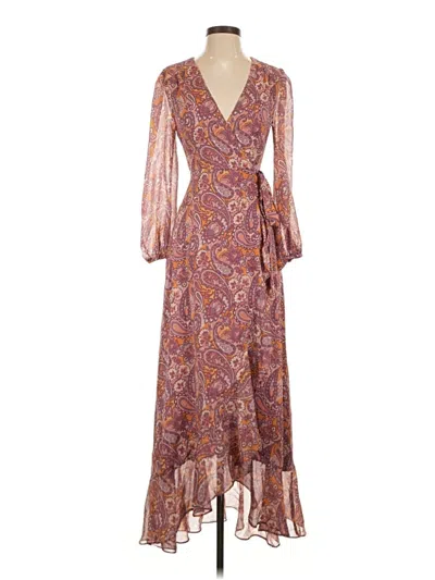 Pre-owned En Creme Cocktail Dress In Brown