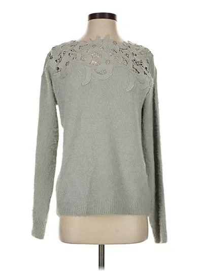 Pre-owned En Creme Pullover Sweater In Gray