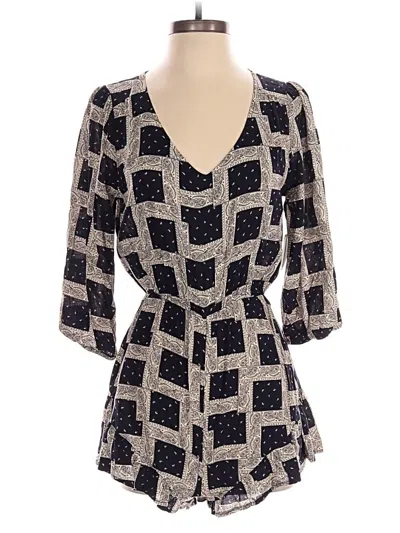 En Creme Romper In Black