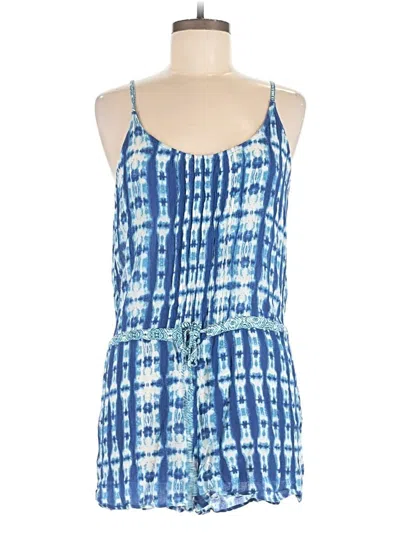 Pre-owned En Creme Romper In Blue