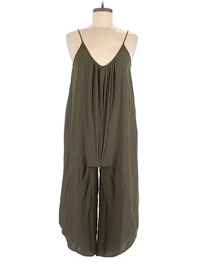 Pre-owned En Creme Romper In Green