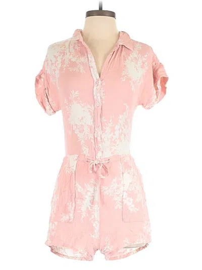 Pre-owned En Creme Romper In Pink