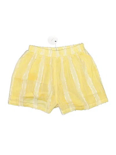 En Creme Shorts In Yellow