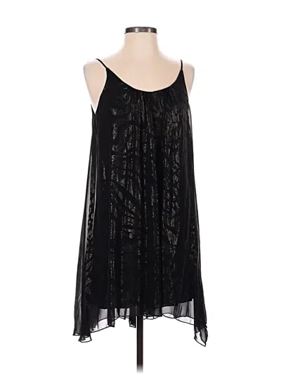 Pre-owned En Creme Sleeveless Blouse In Black