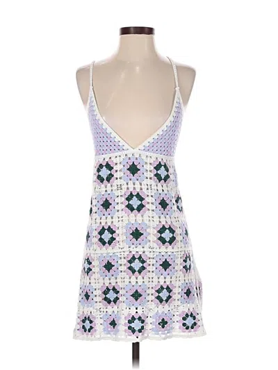 Pre-owned En Creme Sweater Vest In Purple