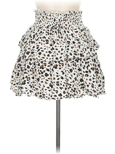 Pre-owned En Elly Casual Skirt In White