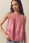 En Elly The Iris Poplin Blouse By : Tank Top Edition