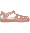 En Fant Girl's Glitter Swim Sandal In Cameo Brown In Multi