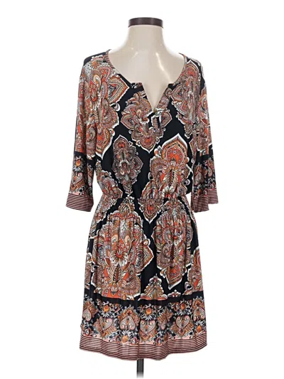 Pre-owned En Focus Casual Dress In Orange