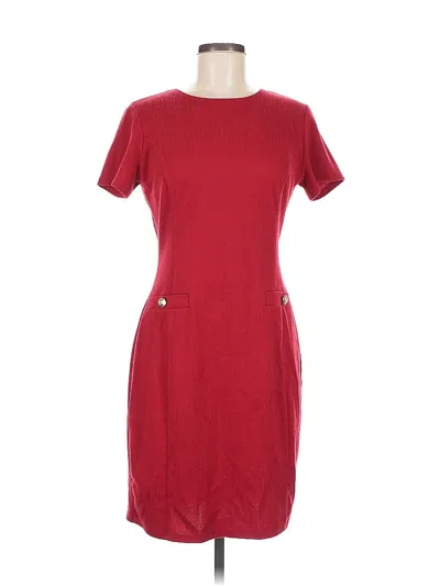 Pre-owned En Focus Studio Cardigan Sweater In Red