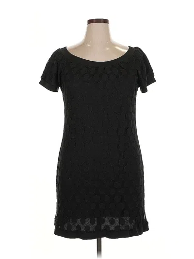 Pre-owned En Focus Studio Casual Dress In Black