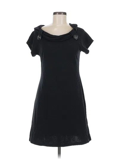 Pre-owned En Focus Studio Casual Dress In Black