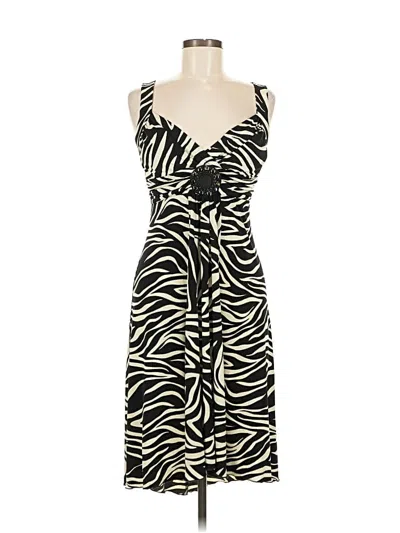 Pre-owned En Focus Studio Casual Dress In Black