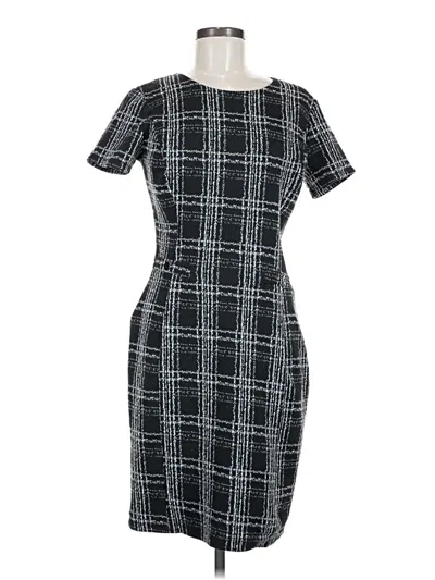 Pre-owned En Focus Studio Casual Dress In Black