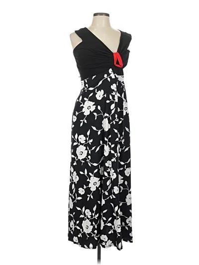 Pre-owned En Focus Studio Casual Dress In Black